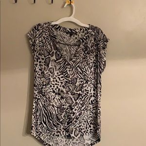Animal print tank